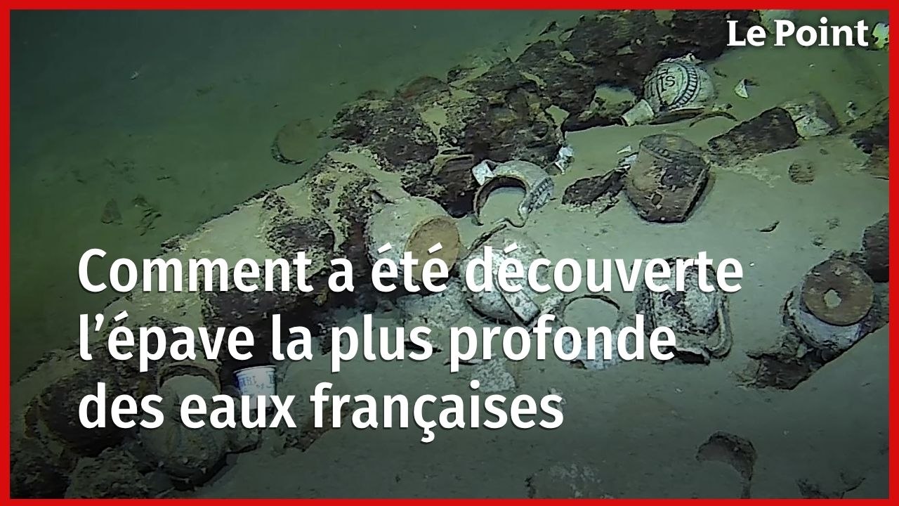 Le Camarat 4, épave du 16e siècle découverte à 2 500m de profondeur