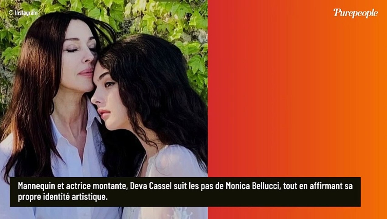 "Un étage complet de la jolie maison rive gauche" : Deva et Leonie, toujours chez leur maman Monica Bellucci