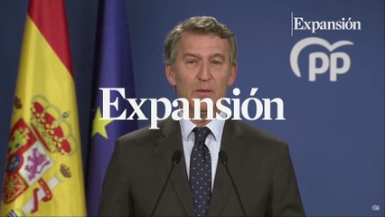 Feijóo: "Debe convocar elecciones de manera inmediata"