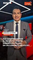 CONFIRMAN QUE EL PACIENTE CERO DE SARAMPIÓN ESTUVO EN  UN CONGRESO RELIGIOSO EN SANTA CRUZ