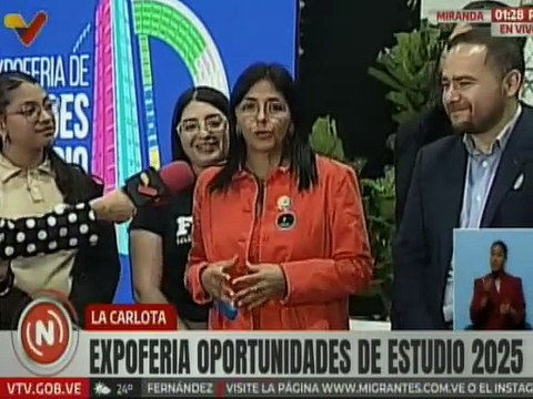 Vpdta. Delcy Rodríguez: Venezuela se encamina hacia el desarrollo de una Venezuela potencia