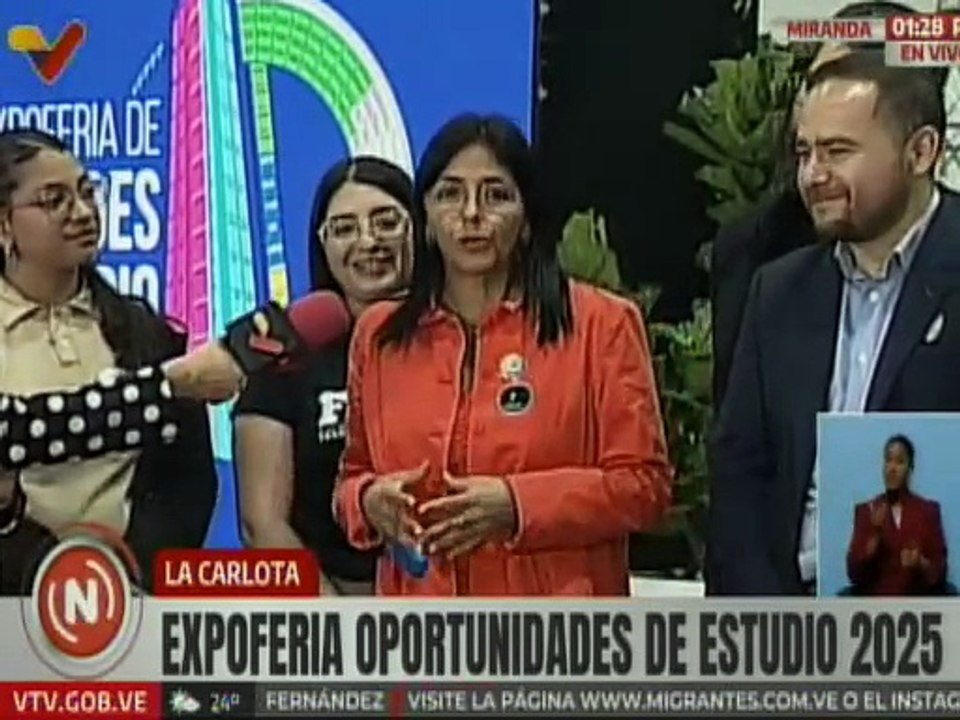 Vpdta. Delcy Rodríguez: Venezuela se encamina hacia el desarrollo de una Venezuela potencia