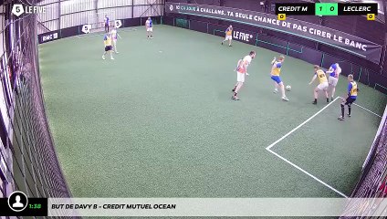 But de Davy B - Credit Mutuel Ocean