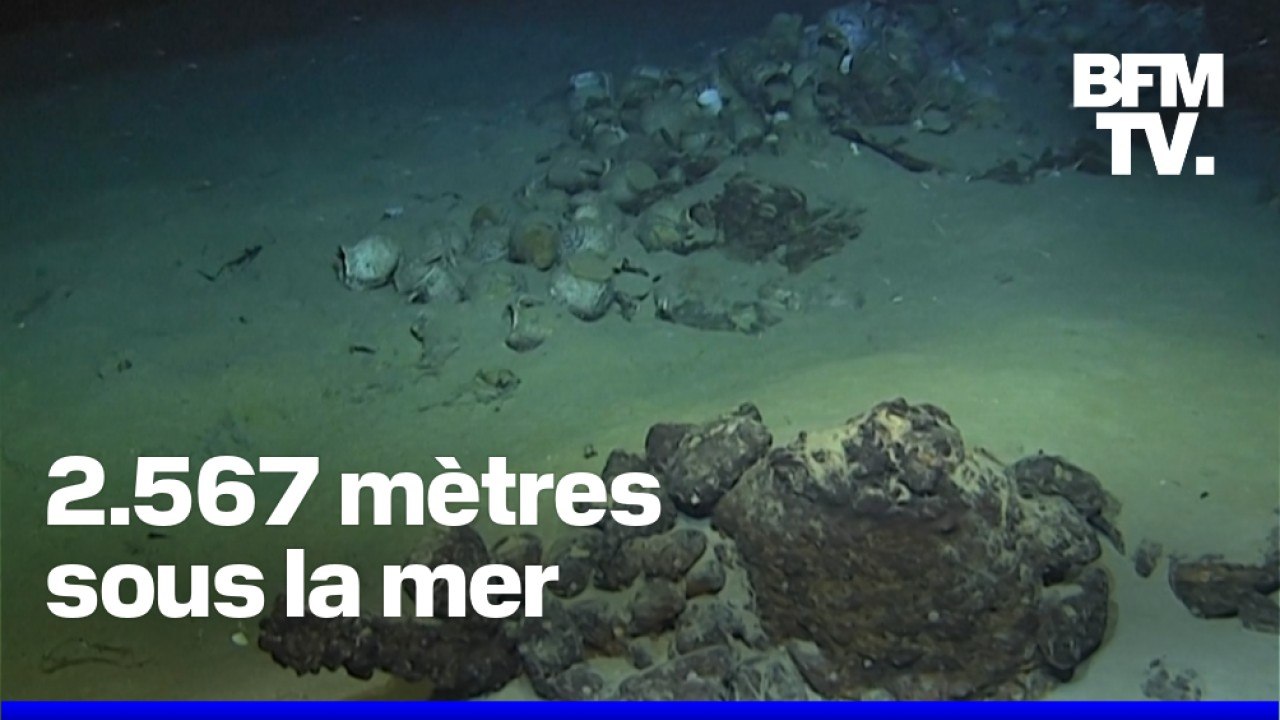Var: la préfecture maritime de Méditerranée annonce la découverte de l'épave la plus profonde des eaux françaises