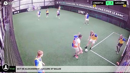 But de Alexandre F - Leclerc St Gilles