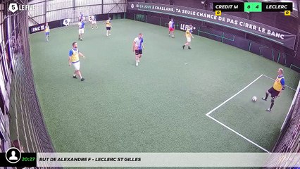 But de Alexandre F - Leclerc St Gilles