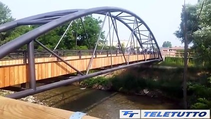 Video News - Inaugurato nuovo ponte per la Greenway del Mella
