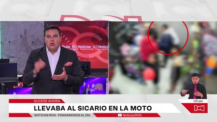 Se entregó conductor de la moto que transportaba al menor que disparó a Miguel Uribe Turbay