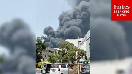 On-The-Ground Video Captures Aftermath Of Air India Plane Crash In Ahmedabad