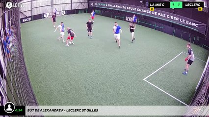 But de Alexandre F - Leclerc St Gilles