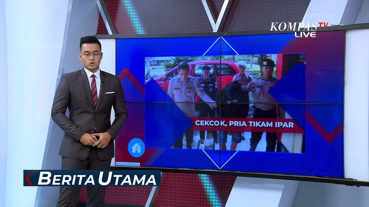 Pria Mabuk yang Tikam Iparnya hingga Tewas Ditangkap Polisi