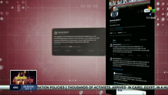 Indian Prime Minister mourns plane crash