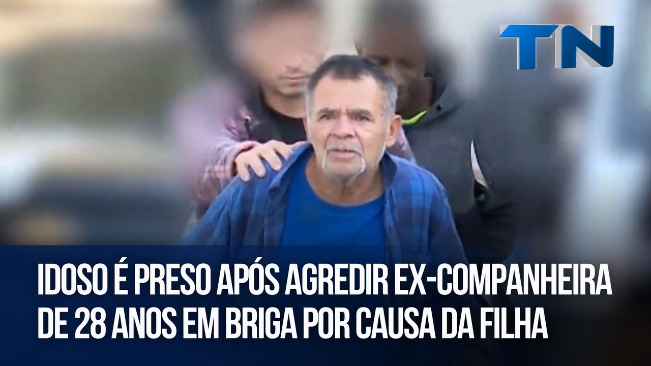 Idoso é preso após agredir ex-companheira de 28 anos em briga por causa da filha