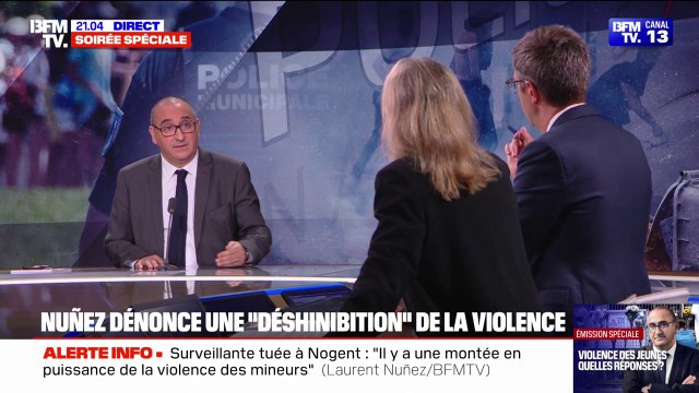 Laurent Nuñez (préfet de police de Paris): Il y a une désinhibition de la violence chez les jeunes