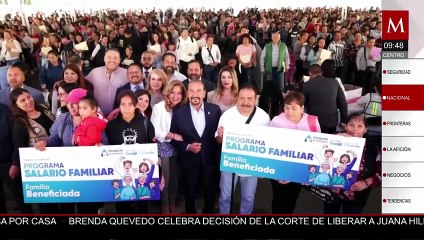 Gobierno de Pedro Rodríguez Villegas destina 72 mdp al programa Salario Familiar para hogares