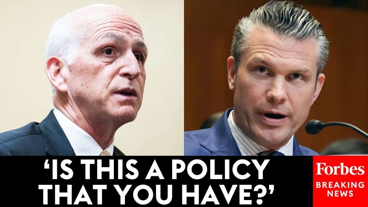 Adam Smith Asks Pete Hegseth Point Blank If He Has A Plan To Invade Greenland Or Panama