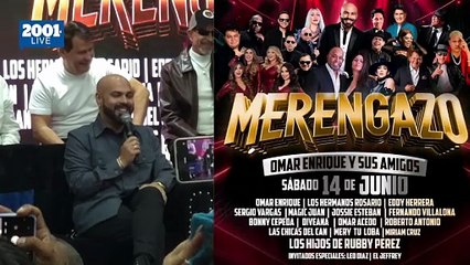 Estrellas del merengue se reúnen en "Merengazo" para homenajear a Rubby Pérez
