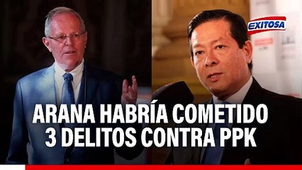 Premier Eduardo Arana habría cometido tres delitos contra PPK, según abogado del expresidente