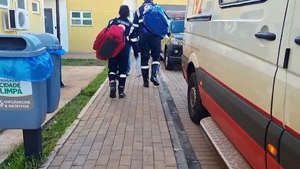 Detido por furto recebe atendimento do Samu na Delegacia