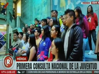 Mérida | Juventud realiza asamblea para debatir sobre la próxima consulta popular del 27 de julio