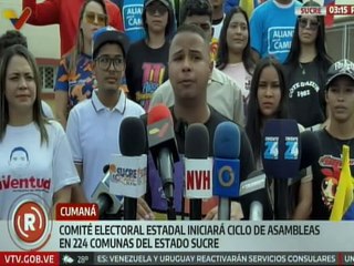 Se realiza instalación del comité para la primera consulta popular de la juventud en el estado Sucre