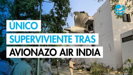 Único superviviente tras avionazo Air India