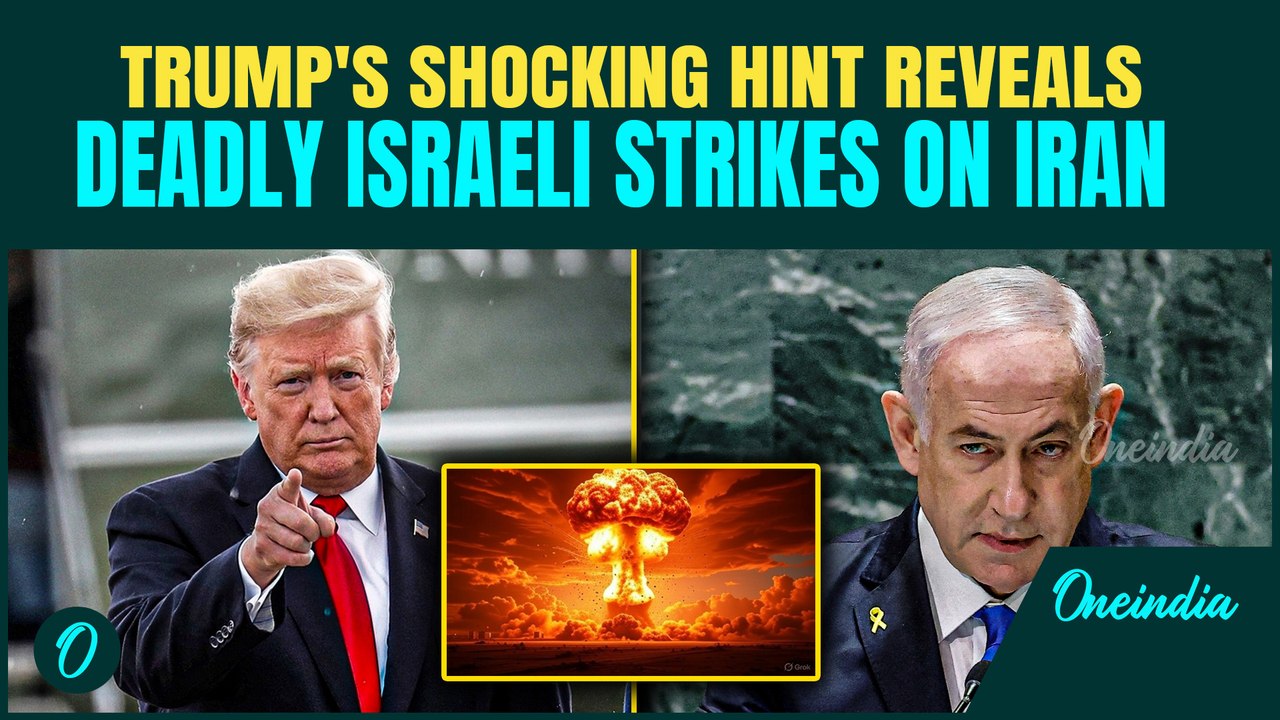 BREAKING: Trump Hints Israeli STRIKES On Iran’s Nuclear Sites ‘Very Soon’ | Nuclear Showdown Looms