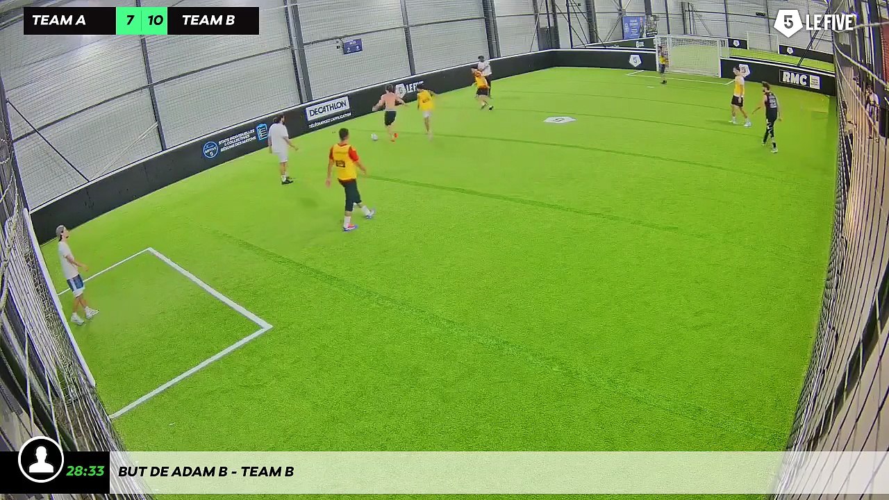 But de Adam B - Team B