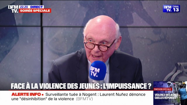 Violences chez les jeunes: On a besoin de peines qui s'appliquent rapidement déclare Patrick Stefanini, représentant spécial du ministre de l'Intérieur
