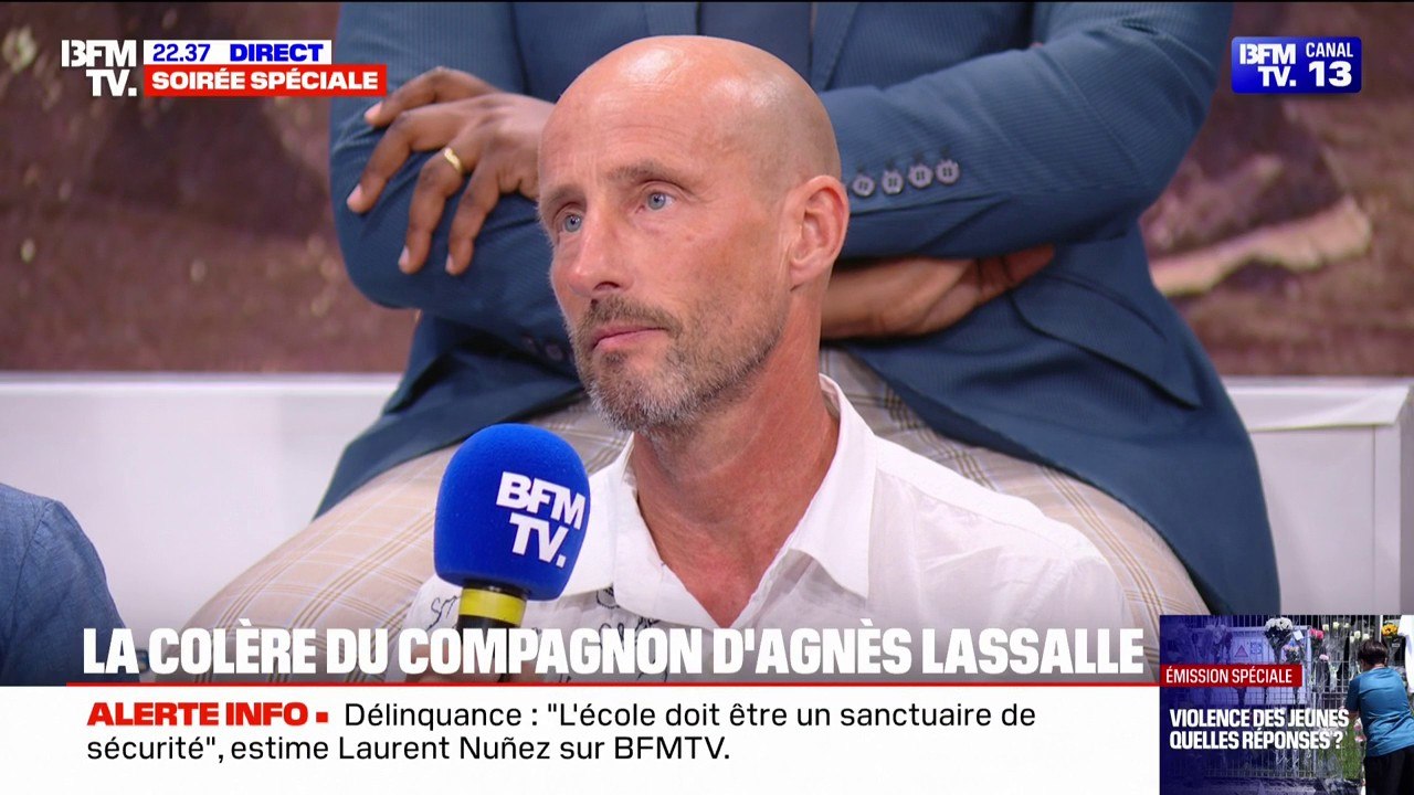 "Quand j'ai appris pour Mélanie, j'en ai pleuré": Stéphane Voirin, compagnon d'Agnès Lassalle, professeure d'espagnol, poignardée par un élève 2023, évoque "la rage que ça puisse encore arriver"