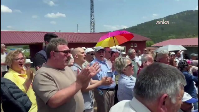 Sinop Boyabat'ta yapılmak istenen madenin ÇED toplantısı protesto edildi