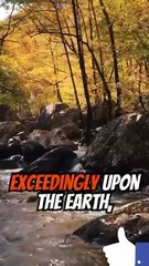 Genesis chapter 7 verse 17 to 24.