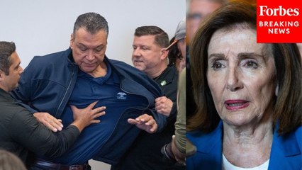 Nancy Pelosi Calls Out 'Thugs Who Manhandled' Alex Padilla At Sec. Kristi Noem Press Briefing