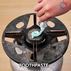 Make your portable gas stove shine again