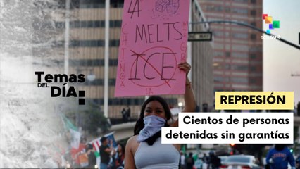 Exceso de fuerza y detenciones masivas contra manifestantes en Los Ángeles