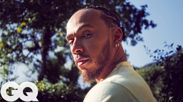 Behind The Scenes of Lewis Hamilton's GQ Cover Shoot