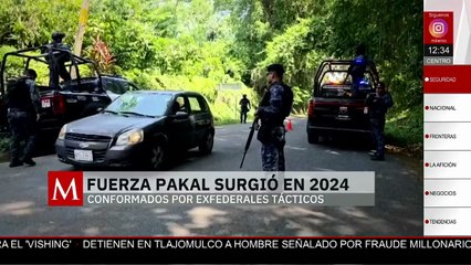 Grupo 'Fuerza Pakal': operativo especial en zonas de alto riesgo en Chiapas