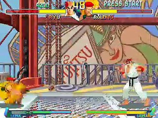 Street Fighter Alpha 2 online multiplayer - arcade
