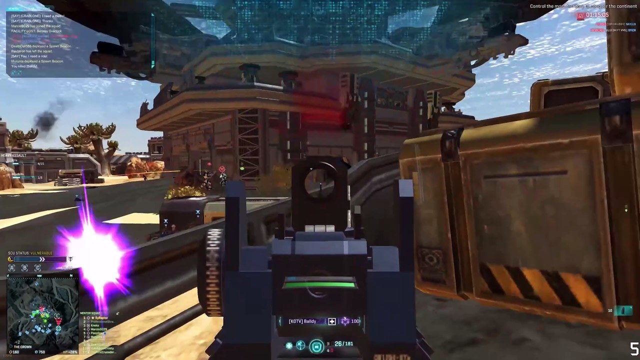 PlanetSide 2 | Gameplay, Combat