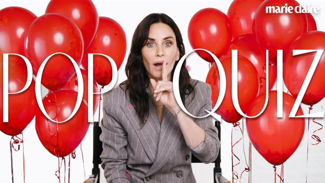 Courteney Cox | Pop Quiz | Marie Claire