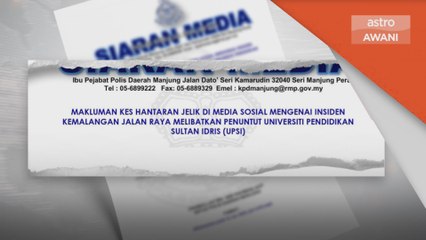 Guru hina mangsa, polis buka kertas siasatan