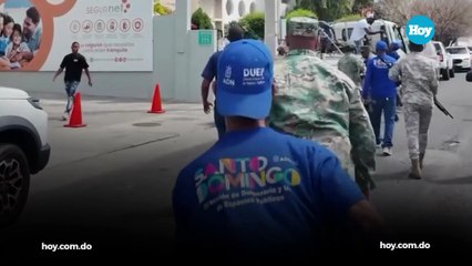 ciudadanos y empleados de la Alcaldía del DN se van a los puños en el ensanche Julieta