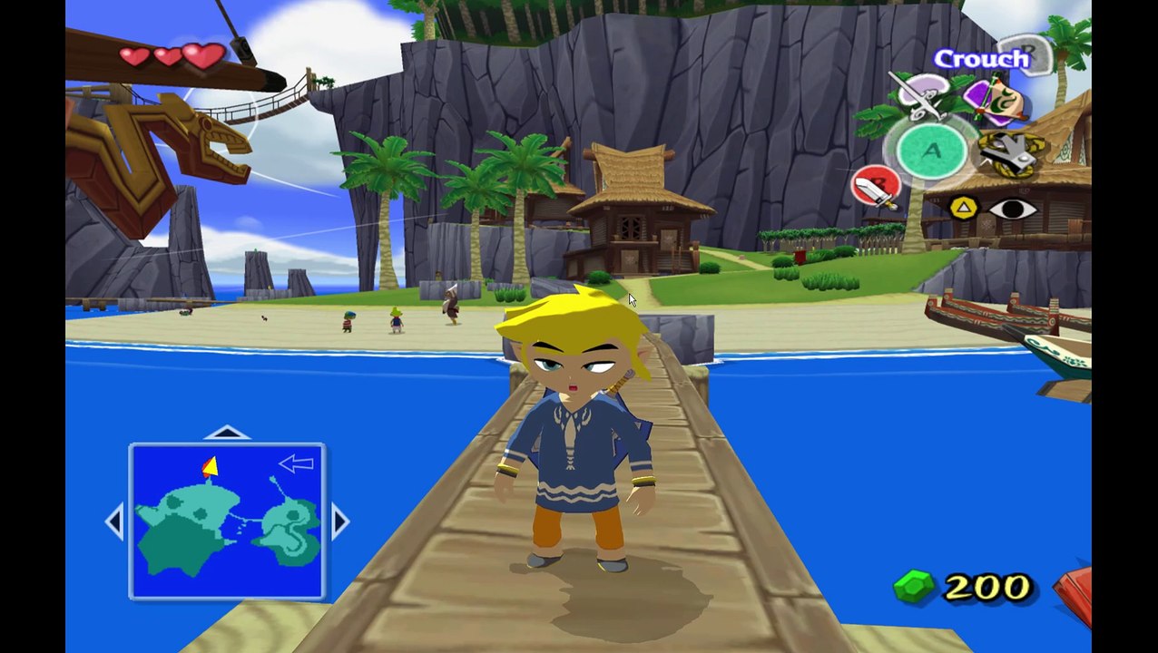Wind Waker. Mest up eye pupil placement... lol