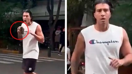 CDMX: Lord Piedra se hace viral en La Condesa; extranjero agrede a personas