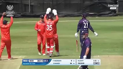 Nederlands vs Scotland ICC CWC LEAGUE 2 MATCH 79 HIGHLIGHTS _ Scotland vs Nederlands HIGHLIGHTS