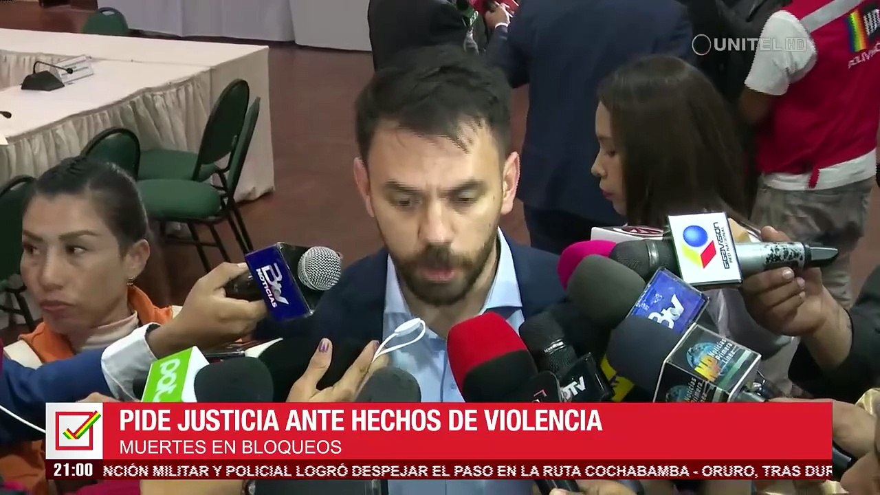Del Castillo dice que ejecutar la orden de aprehensión contra Evo “en este momento, pone en riesgo las elecciones generales” 