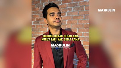 Jogging Bukan Sebab Nak Kurus Tapi Nak Sihat Lama