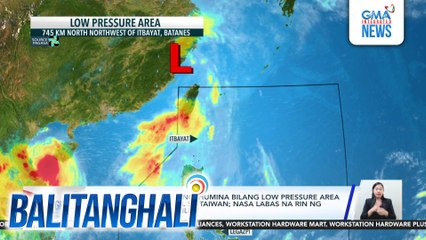 PAGASA - Bagyong Auring, humina bilang low pressure area matapos mag-landfall sa Taiwan; labas na rin ng Phl Area of Responsibility | Balitanghali