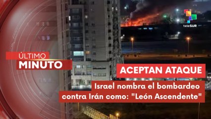 El régimen de Israel anuncia ataque contra Irán