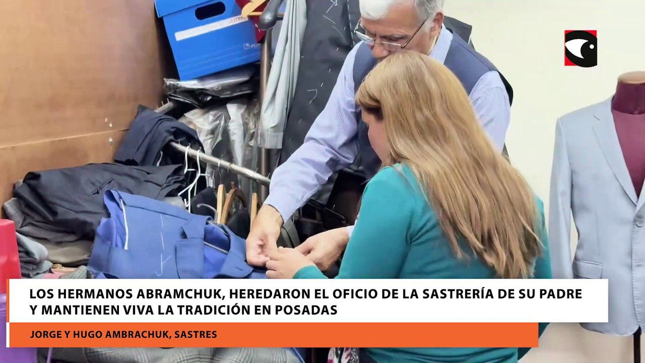 Los hermanos Abramchuk, heredaron el oficio de...